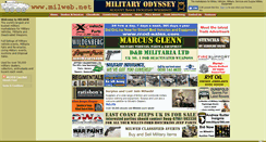 Desktop Screenshot of milweb.co.uk